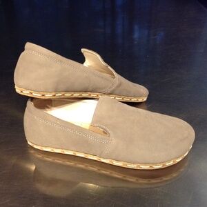 Earthing Harmony EH Sz 38 EU / 7-7.5 US Gray Suede Grounding Shoe EUC Turkey